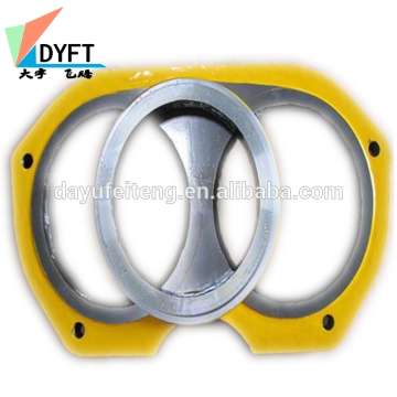 wear plate for concrete pump parts s valve producing